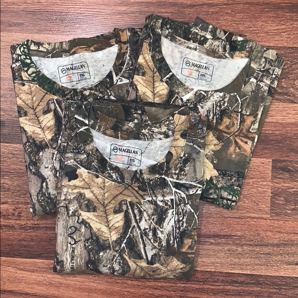Magellan Outdoors Other - ❌SOLD❌Bundle of 3 Men’s 2XL Realtree Camo T-shirts